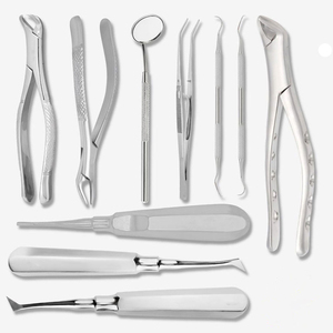 Dental Laboratory Instrument Set <b>Tooth</b> Extraction Root Luxation Elevator Curved Dental Surgical <b>Tool</b> Stainless Steel Reusable - Product Image 5