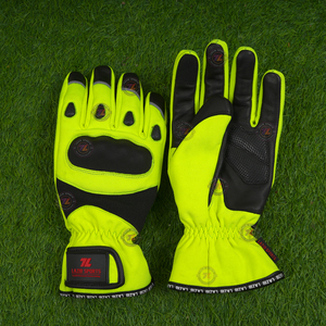 Factory Direct Lightweight Street Riders Textile Motorcycle <b>Gloves</b> <b>Touchscreen</b> Breathable Safety Knuckles Summer Riding <b>Gloves</b> - Product Image 6