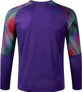 Adult Football Goalkeeper Jersey Full Set Professional Anti-Collision <b>Door</b> Uniform Anti-Fall Long Sleeve Trousers Polyester - Product Image 2