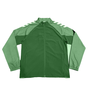 Blouson de motard marron pour homme, col montant, fermeture éclair, couleur unie, style sportif, vêtement d'automne, coupe classique, en polyester - Product Image 4