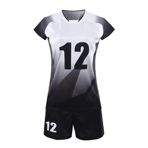 Uniforme de Voleibol Sublimado de Alta Calidad, Ligero, con Logotipo Personalizado, Alta Visibilidad, Secado Rápido, Transpirable, Conjuntos de Uniformes para Adultos - Product Image 1