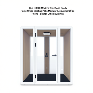 Duo HIPOD - Cabinas Telefónicas Modernas para Oficina en Casa, Cabinas Acústicas Modulares para Reuniones, Cabinas Telefónicas para Edificios de Oficinas - Product Image 2