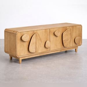 Meuble TV Vandana Arion Vento 180x40 cm en bois de manguier Joel - Product Image 1