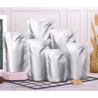 Pochette distributrice de liquides et d'huiles de cuisson 500 ml 1 L, sac barrière robuste en aluminium avec bec verseur