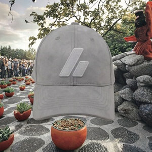 Gorra tipo bucket sin estructura 100% poliéster, 6 paneles, bordado 3D, ante gris, OEM, impresión empresarial, gorra de 5 paneles - Product Image 2