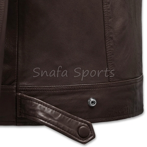 Chaqueta de Cuero para Hombre, Estilo Urbano, Duradera, Elegante y Cálida para Invierno, Colección de Ropa Exterior de Moda - Product Image 5