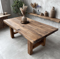 Ensemble de table et de chaises de salle à manger en bois massif moderne et simple pour 4 à 6 personnes, petit modèle rectangulaire, meubles pour la maison - pour les hôtels