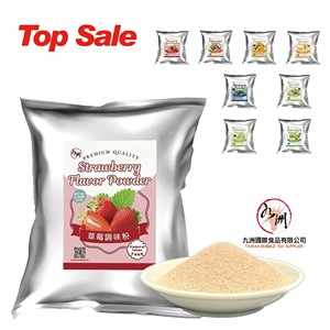 1kg Strawberry Flavor Instant Fruit Milk <b>Tea</b> Powder - <b>Bubble</b> <b>Tea</b> <b>Ingredients</b> Taiwan Supplier - Product Image 3