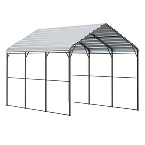 Robusto Carport Esterno 10 X 15 con Telaio in Acciaio Zincato, Garage con Tettoia Rimovibile - Product Image 1