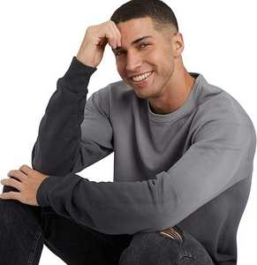 Sweat à capuche pour homme, col rond, uni, finition lisse, durabilité longue durée, coupe ample, tissu robuste, streetwear - Product Image 3