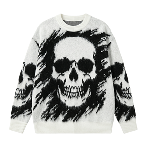 Sudadera de Manga Larga con Hombros Caídos y Logotipo Frontal, 100% Algodón, Tejido Terry Grueso de 350g, Antiarrugas, para Hombre, Primavera-Otoño 2026 - Product Image 1