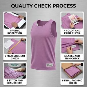 Camiseta sin mangas de poliéster antipilling personalizada para hombre, 120 GSM, para gimnasio, venta al por mayor, OEM, ODM, marca privada, MOQ bajo - Product Image 4