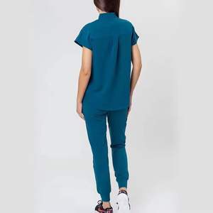 Conjuntos de Uniformes Médicos Personalizables de Alta Calidad en Poliéster y Spandex Cómodos para Hombres y Mujeres, Gran Venta 2026 - Product Image 3