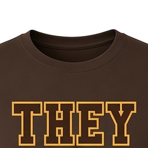 Camiseta de manga larga para hombre Iota Phi Theta, color marrón, con estampado gráfico de They Not Like Us, cuello redondo, de algodón, para fraternidad, ropa informal para el campus - Product Image 5