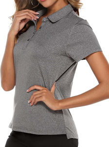 Camiseta Polo para Mujer de Último Diseño, Color Personalizado, Secado Rápido, Duradera, para Uso en Exteriores - Product Image 5