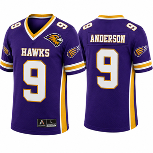 Uniforme de Fútbol Americano Tackle Twill para Hombre y Mujer, Colores de Liga, Tallas Personalizables, Costuras Bordadas de Alto Rendimiento, Ropa Deportiva para Exteriores - Product Image 5