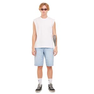 Débardeurs d'été fins et respirants en maille pour hommes, sans manches, style sportif, imprimé personnalisé, style urbain - Product Image 1