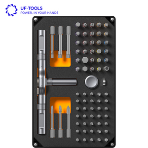Juego de Llaves de Trinquete y Destornilladores UFTOOLS 74 en 1 de 1/4'' con Imán - Juego de Llaves de Torque Multiusos de Aleación S2 - Product Image 6