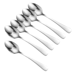 Cuillère en acier inoxydable de haute qualité pour gâteaux et desserts, ensemble de couverts artisanaux au prix le plus bas - Product Image 4