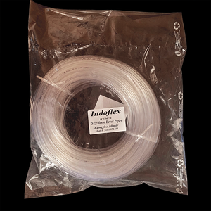 Tube en PVC de qualité alimentaire Ascent India, 6 mm ID x 7,5 mm OD, tube transparent cristallin - Product Image 2
