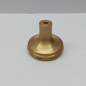 Round <b>Brass</b> Cabinet <b>Knob</b> Traditional Furniture Handle for Storage Closet Durable Design - Product Image 3
