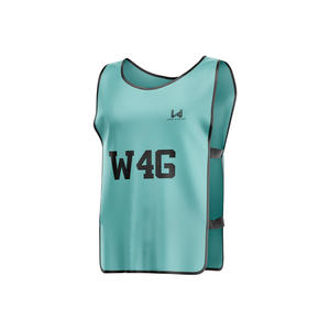 Custom Sublimation Printed 100% Polyester Football Practice <b>Bib</b> Shirts Moisture Wicking Quick Dry Unisex <b>Adult</b> Sizes All Seasons - Product Image 5