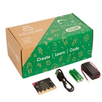 Kit de 10 cartes de codage FYX Stock BBC Microbit V2.2 Club avec câbles USB et supports de batterie pour l'éducation STEM en classe (vente en gros)