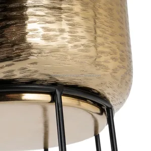 Handmade Metal Flower Vase for British Hotel and Resort Decor Decorative <b>Stand</b> Floral Vase Purposes at Best Prices Zahid Exports - Product Image 6