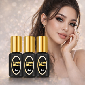 Pegamento para Extensiones de Pestañas con Logotipo Personalizado, Adhesivo Profesional de Secado Rápido a Prueba de Agua - Product Image 1