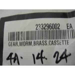<b>Worm</b> <b>gear</b> brass for cassette 233296002 - Trusted Global Legacy Semiconductor Equipment and Parts at - Product Image 2