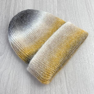 Bonnet en laine unisexe personnalisé à motif lettres imprimé numériquement, tricoté, respirant et imperméable, style urbain, pour adulte - Product Image 5