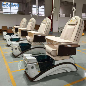 Sillón de Pedicura Eléctrico Reclinable y Ajustable de Lujo con Masaje e Hidromasaje en Colores Personalizados para Salón de Uñas y <span class=keywords><strong>Spa</strong></span> - Product Image 6