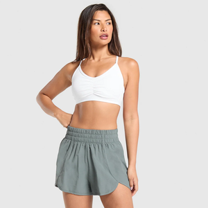 Pantalones cortos para correr para mujer, pantalones cortos deportivos de secado rápido para playa, ciclismo, correr, gimnasio, entrenamiento, yoga - Product Image 5