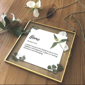 Rectangular Metal <b>Table</b> Number Frame With Floral Design Tabletop <b>Display</b> For Weddings And Events - Product Image 5