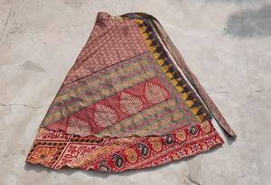 Jupe vintage pour femme à imprimé paisley, longueur genou, 100% polyester - Product Image 2