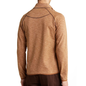 Half Zipper <b>Fleece</b> <b>Sherpa</b> Half Zipper Sweatshirt Winter OEM 2025 New Design Men's Half Zipper Sweatshirt Custom Solid Color - Product Image 2