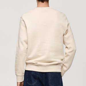 Sweat-shirt à capuche personnalisé pour homme, en coton uni, coupe oversize, style vintage, délavé à l'acide - Product Image 3