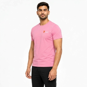 Camiseta Premium para Hombre, Corte Regular, Algodón y Poliéster, 200 GSM, Suave, Informal, OEM, Etiqueta Privada Personalizada, Suministro de Fábrica - Product Image 2