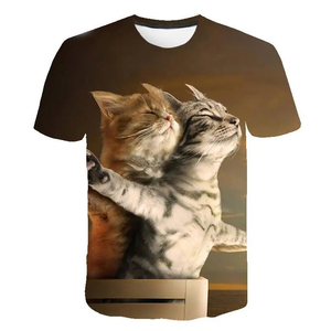 T-shirt sublimation nouveau style, couleur unie, qualité 100% coton, best-seller, t-shirts homme oversize - Product Image 2