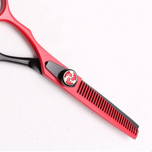 Ciseaux de coiffure professionnels pour la dégaine des cheveux avec lame tranchante et conception de sécurité en acier inoxydable pour la coupe et le coiffage - Product Image 6