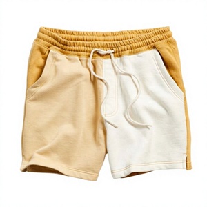 Nuevos Pantalones Cortos Deportivos de Algodón 100% con Estampado Técnico, Cordón Ajustable, Logotipo Frontal Personalizado, Pantalones Cortos Deportivos Casuales de Punto para Hombre - Product Image 4