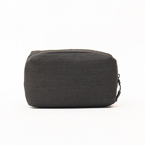 Black storage bag simple cosmetic bag portable travel handbag electronic <b>accessories</b> storage bag toiletry bag - Product Image 3