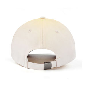Casquette de baseball unisexe à deux tons dégradés en toile de nylon réglable, à large bord, avec lettres brodées, pour le sport et les loisirs en extérieur - Product Image 3