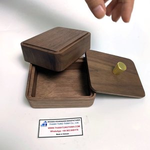 Caja de Regalo Ecológica Personalizada de Madera de Pino, Material Natural Pulido, Decoración para el Hogar, Hecho en Vietnam - Product Image 6
