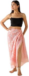 Women Casual Lightweight Chiffon Beach Cover Up Sheer <b>Sarong</b> <b>Wrap</b> - Product Image 2