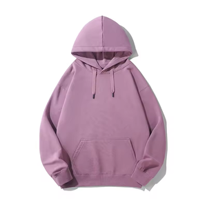 Sweat à capuche streetwear de haute qualité 350 g/m² 100 % coton, grandes tailles, vierge pour impression DIY - Product Image 3
