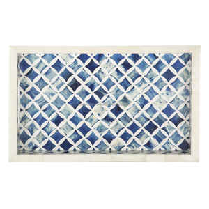 Plateau d'incrustation d'os en bois naturel fabriqué à la main assiette de service personnalisée de haute qualité pour les restaurants à la maison hôtels directement-classique - Product Image 2