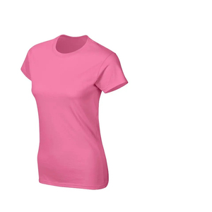 Hot Fashion Custom Knitted <b>Polyester</b> Cotton Women's Regular Fit Streetwear T-Shirts High Quality Breathable Quick Dry - Product Image 2