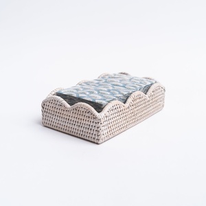 Accessoires pour décorations, porte-serviettes en rotin, porte-serviettes naturels, décoration de table pour baby shower - Product Image 6