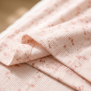 Conjunto de Pijama de Maternidad con Estampado Floral, Manga Larga, Cuello en V, Corte Holgado, Transpirable, para Primavera - Product Image 3